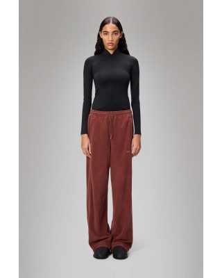 Γυναικείο κεραμιδί fleece παντελόνι- φόρμας - Rains Addis Honor 21580 Γυναικείο κεραμιδί fleece παντελόνι- φόρμας - Rains Addis Honor 21580