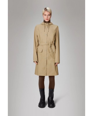 Γυναικείο μπεζ αδιάβροχο μπουφάν - Curve Jacket Rains 18130 Γυναικείο μπεζ αδιάβροχο μπουφάν - Curve Jacket Rains 18130
