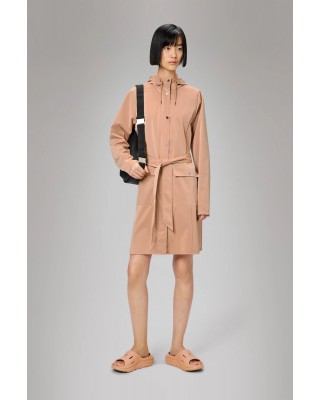 Γυναικείο ροζ αδιάβροχο μπουφάν - Curve Jacket Rains Coy 18130 Γυναικείο ροζ αδιάβροχο μπουφάν - Curve Jacket Rains Coy 18130