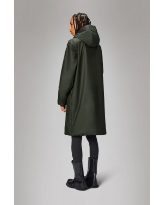 Unisex πράσινο αδιάβροχο μπουφάν - Rains Lohja 15910 Unisex πράσινο αδιάβροχο μπουφάν - Rains Lohja 15910
