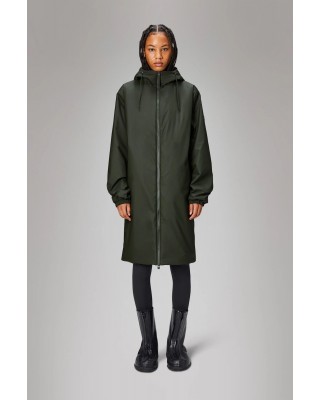 Unisex πράσινο αδιάβροχο μπουφάν - Rains Lohja 15910 Unisex πράσινο αδιάβροχο μπουφάν - Rains Lohja 15910