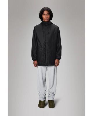 Unisex μαύρο αδιάβροχο μπουφάν - Cargo Long Jacket Rains 12060 Unisex μαύρο αδιάβροχο μπουφάν - Cargo Long Jacket Rains 12060