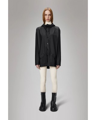 Unisex μαύρο αδιάβροχο μπουφάν - Rains Jacket W3 12010 Unisex μαύρο αδιάβροχο μπουφάν - Rains Jacket W3 12010