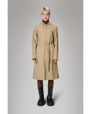 Γυναικείο μπεζ αδιάβροχο μπουφάν - Rains Sand Jacket W3 12040 Γυναικείο μπεζ αδιάβροχο μπουφάν - Rains Sand Jacket W3 12040