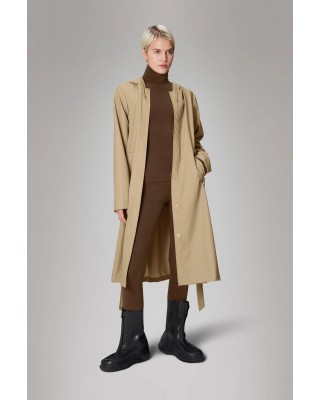 Γυναικείο μπεζ αδιάβροχο μπουφάν - Rains Sand Jacket W3 12040 Γυναικείο μπεζ αδιάβροχο μπουφάν - Rains Sand Jacket W3 12040