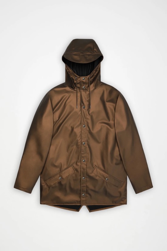 Unisex καφέ αδιάβροχο μπουφάν - Rains Comet 12010 Unisex καφέ αδιάβροχο μπουφάν - Rains Comet 12010
