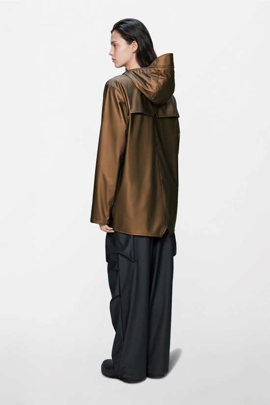 Unisex καφέ αδιάβροχο μπουφάν - Rains Comet 12010 Unisex καφέ αδιάβροχο μπουφάν - Rains Comet 12010