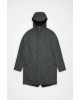 Unisex γκρι αδιάβροχο μπουφάν - Rains Long Jacket 12020