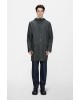 Unisex γκρι αδιάβροχο μπουφάν - Rains Long Jacket 12020