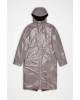 Unisex μακρύ αδιάβροχο μπουφάν - Rains Longer Jacker Cinder Glaze 18360 Unisex μακρύ αδιάβροχο μπουφάν - Rains Longer Jacker Cinder Glaze 18360