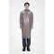 Unisex μακρύ αδιάβροχο μπουφάν - Rains Longer Jacker Cinder Glaze 18360