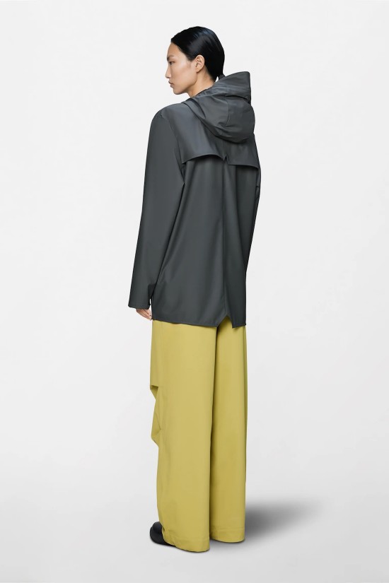 Unisex σκούρο γκρι αδιάβροχο μπουφάν - Rains 12010 Unisex σκούρο γκρι αδιάβροχο μπουφάν - Rains 12010