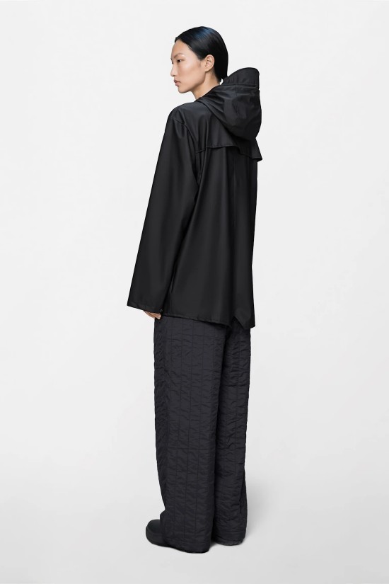 Unisex μαύρο αδιάβροχο μπουφάν - Rains 12010