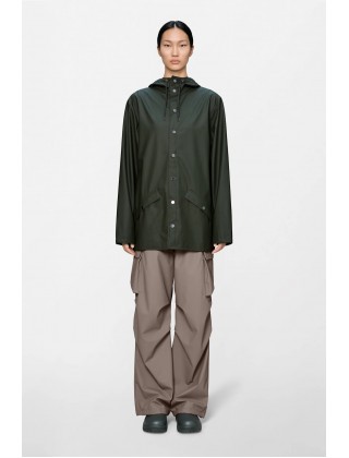 Unisex πράσινο αδιάβροχο μπουφάν - Rains 12010