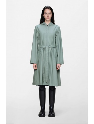 Γυναικείο πράσινο αδιάβροχο μπουφάν - Rains Jacket A line Sage 12040
