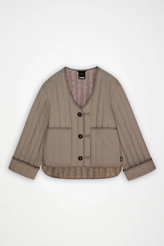 Γυναικείο αδιάβροχο μπουφάν - Rains Banja Jacket Cinder 21940 Γυναικείο αδιάβροχο μπουφάν - Rains Banja Jacket Cinder 21940