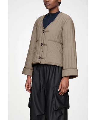 Γυναικείο αδιάβροχο μπουφάν - Rains Banja Jacket Cinder 21940 Γυναικείο αδιάβροχο μπουφάν - Rains Banja Jacket Cinder 21940