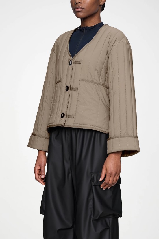Γυναικείο αδιάβροχο μπουφάν - Rains Banja Jacket Cinder 21940 Γυναικείο αδιάβροχο μπουφάν - Rains Banja Jacket Cinder 21940
