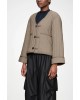 Γυναικείο αδιάβροχο μπουφάν - Rains Banja Jacket Cinder 21940 Γυναικείο αδιάβροχο μπουφάν - Rains Banja Jacket Cinder 21940