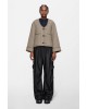 Γυναικείο αδιάβροχο μπουφάν - Rains Banja Jacket Cinder 21940 Γυναικείο αδιάβροχο μπουφάν - Rains Banja Jacket Cinder 21940