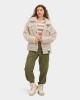 Γυναικείο μπουφάν με γούνινη υφή - Ugg Frankie Sherpa Trucker 1113951