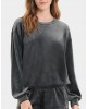 Women's Sweatshirt Ugg in fur texture - 1121087