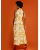 Floral halter dress - S2-3598 Floral halter dress - S2-3598