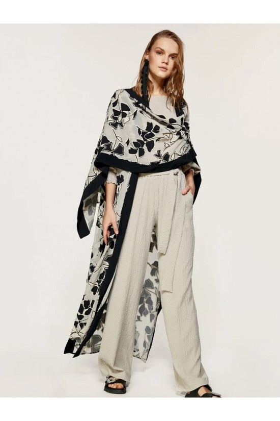 Kimono embossed flowers - S2-9018 Kimono embossed flowers - S2-9018