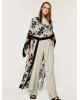 Kimono embossed flowers - S2-9018 Kimono embossed flowers - S2-9018