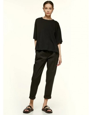 Boxy short-sleeved blouse - S2-2121