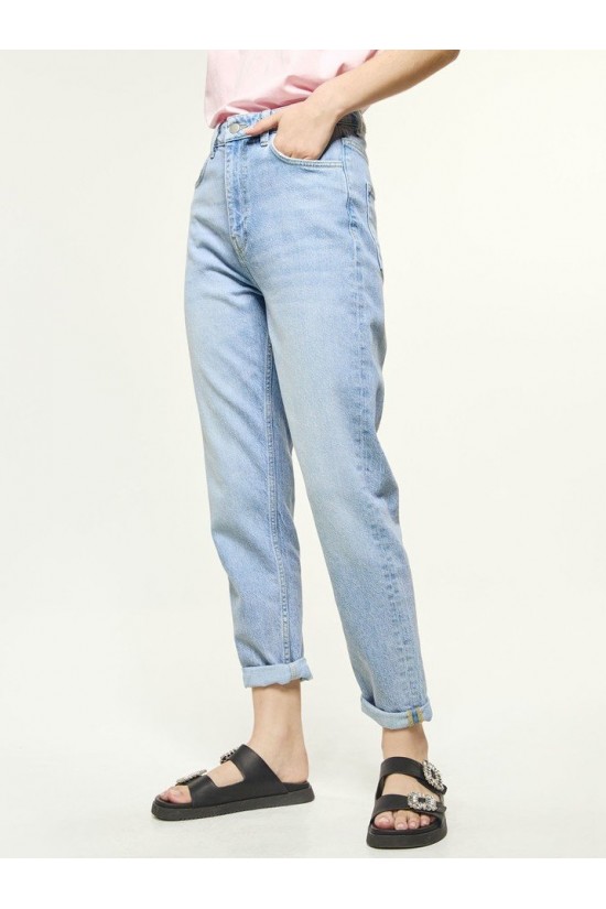 Jean παντελόνι ψηλόμεσο-S2-5084