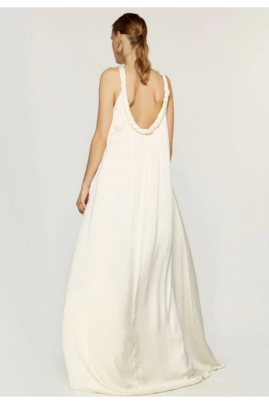 Open back braid dress - S2-3570 Open back braid dress - S2-3570