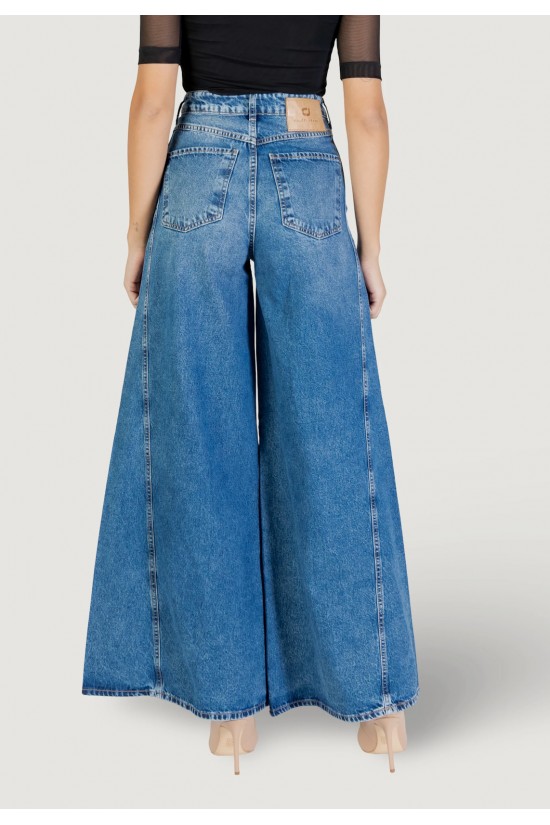 Γυναικείο ψηλόμεσο wide leg τζιν παντελόνι - Colcci Jeans 002.11.00405