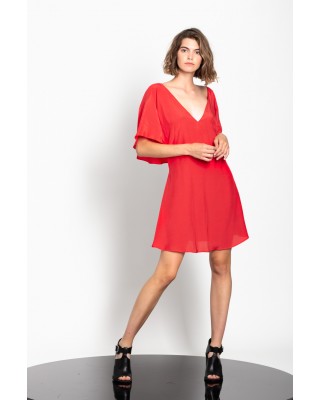 Κοντό φόρεμα εξώπλατο Gaffer&Fluf - DR47015S.44 Κοντό φόρεμα εξώπλατο Gaffer&Fluf - DR47015S.44