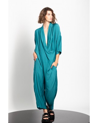 Πετρόλ ολόσωμη φόρμα Gaffer&Fluf με φαρδιά μανίκια - JS41000.41 Πετρόλ ολόσωμη φόρμα Gaffer&Fluf με φαρδιά μανίκια - JS41000.41