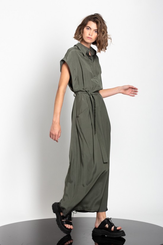 Drop Shoulder Jumpsuit - JS42042.44 Drop Shoulder Jumpsuit - JS42042.44