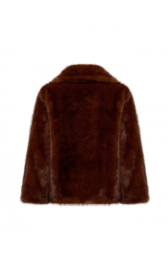 Unisex καφέ γούνα - John Richmond UXA25279PL Unisex καφέ γούνα - John Richmond UXA25279PL