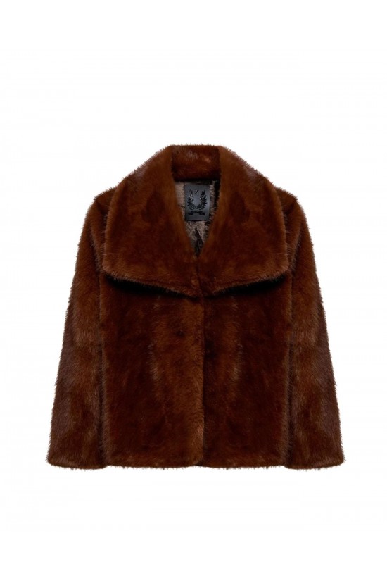 Unisex καφέ γούνα - John Richmond UXA25279PL Unisex καφέ γούνα - John Richmond UXA25279PL