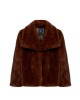 Unisex καφέ γούνα - John Richmond UXA25279PL Unisex καφέ γούνα - John Richmond UXA25279PL