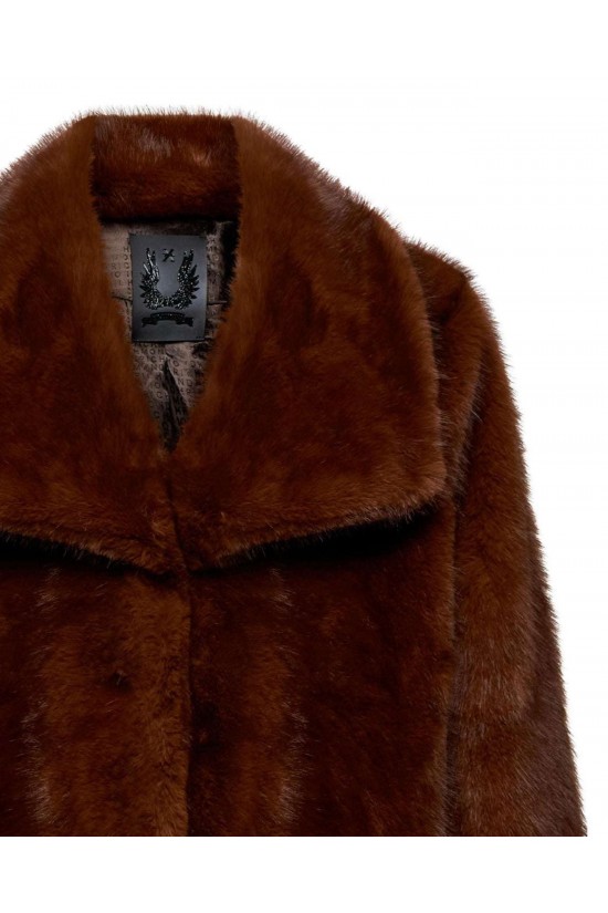 Unisex καφέ γούνα - John Richmond UXA25279PL Unisex καφέ γούνα - John Richmond UXA25279PL
