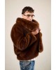Unisex καφέ γούνα - John Richmond UXA25279PL Unisex καφέ γούνα - John Richmond UXA25279PL