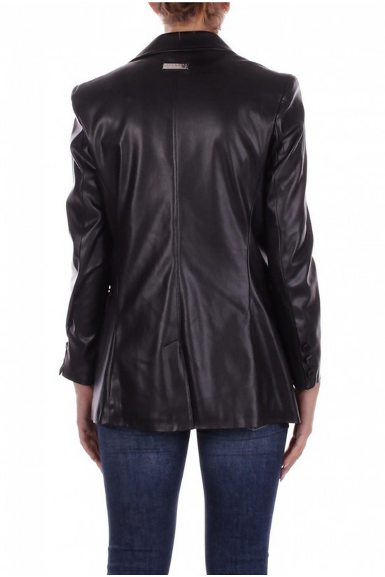Γυναικείο δερμάτινο σακάκι - Jonh Richmond UWA25031GC