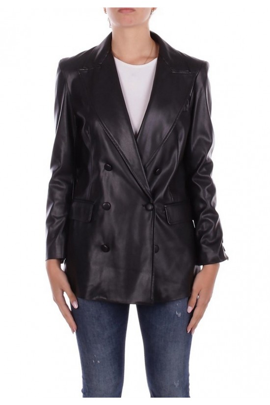 Γυναικείο δερμάτινο σακάκι - Jonh Richmond UWA25031GC