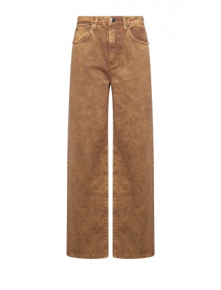 Γυναικείο μπεζ τζιν παντελόνι - John Richmond UWP26199JE