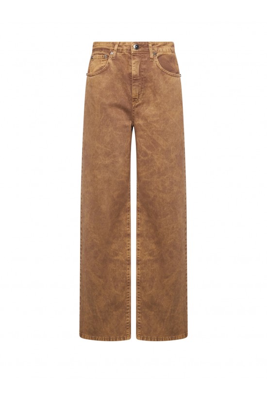 Γυναικείο μπεζ τζιν παντελόνι - John Richmond UWP26199JE