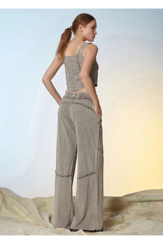 Γυναικείο φαρδύ παντελόνι φόρμας- Libertee Julien Pants