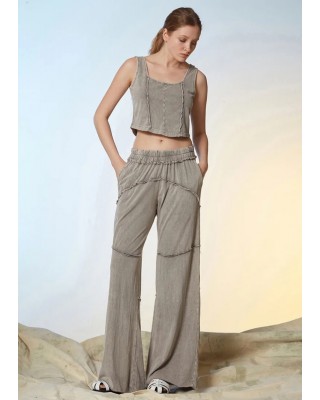 Γυναικείο φαρδύ παντελόνι φόρμας- Libertee Julien Pants