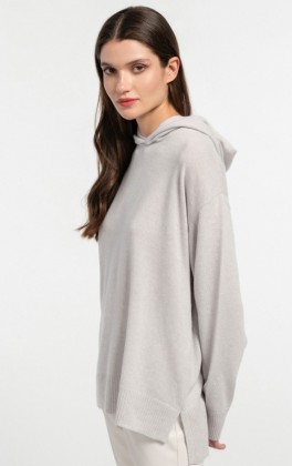 Cashmere hoodie sweater –ΚΝ5077
