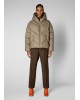 Beige Save The Duck hooded puffer Jacket - D30384W Beige Save The Duck hooded puffer Jacket - D30384W
