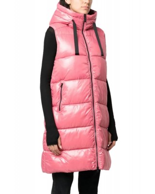 Women's pink sleeveless jacket - Save the Duck D80302W